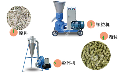 秸稈飼料顆粒機(jī)制粒過程 秸稈飼料顆粒機(jī)制粒過程